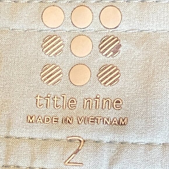 Title Nine Rogue Golf Skort Sz 2 Blue #244E - Picture 6 of 7